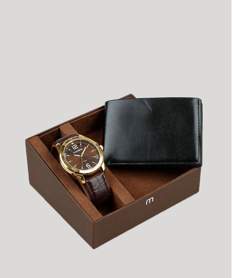 Kit-de-Relogio-Analogico-Mondaine-Masculino---Carteira---83444GPMVDH2K-Dourado-9401240-Dourado_1