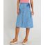 Saia-Jeans-Feminina-Midi-com-Botoes-e-Faixa-para-Amarrar-Azul-Claro-9365655-Azul_Claro_1