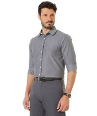 Camisa-Social-Comfort-com-Mini-Estampa-Preta-8358602-Preto_1