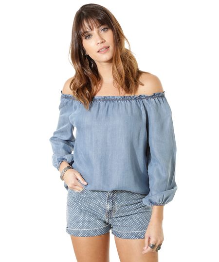 Blusa-Jeans-Ombro-a-Ombro-Azul-Medio-8347735-Azul_Medio_1 Blusa-Jeans-Ombro-a-Ombro-Azul-Medio-8347735-Azul_Medio_1