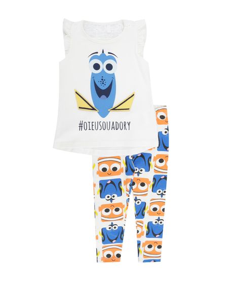 Conjunto-de-Blusa---Calca-Legging-Procurando-Dory-Off-White-8327215-Off_White_1