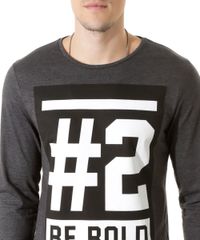 Camiseta-Flame---2-Be-Bold--Cinza-Mescla-8347388-Cinza_Mescla_4 Camiseta-Flame---2-Be-Bold--Cinza-Mescla-8347388-Cinza_Mescla_4