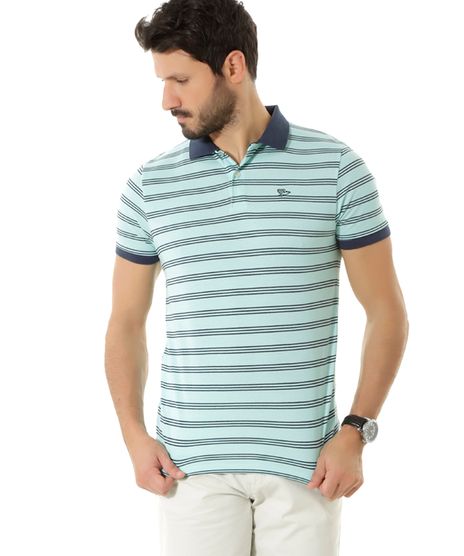 Polo-em-Piquet-Listrada-Verde-Claro-8349692-Verde_Claro_1