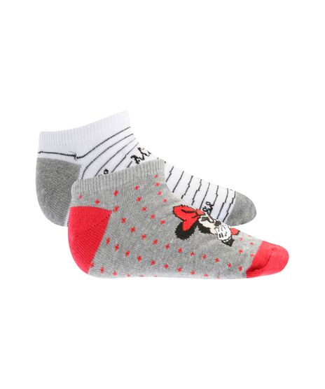 Kit-de-2-Pares-de-Meias-Soquete-Minnie-Multicor-8305509-Multicor_1
