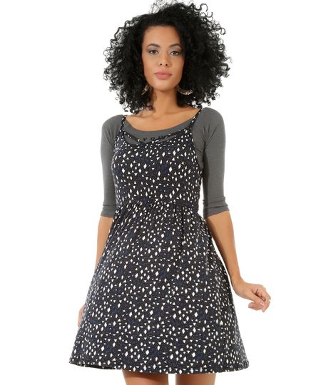 Vestido-com-Estampa-Geometrica-Preto-8368325-Preto_1 Vestido-com-Estampa-Geometrica-Preto-8368325-Preto_1