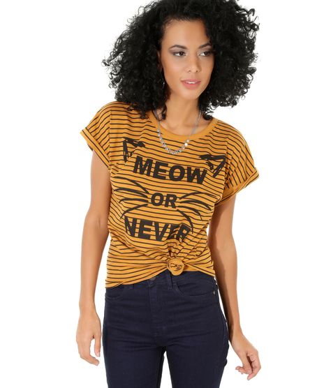 Blusa-Listrada--Meow-or-Never--Amarela-8387278-Amarelo_1