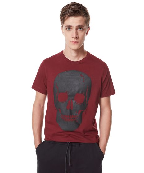 Camiseta--Caveira--Herchcovitch-Vinho-8315323-Vinho_1