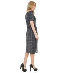 Vestido-com-Estampa-de-Penas-Preto-8378260-Preto_2