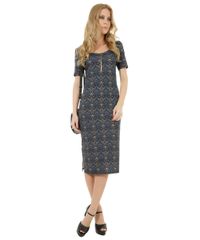 Vestido-com-Estampa-de-Penas-Preto-8378260-Preto_3