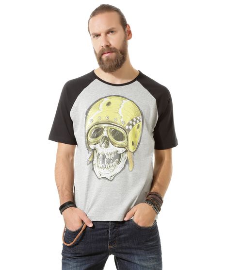 Camiseta--Caveira--Led-s-Tattoo-Cinza-Mescla-8395162-Cinza_Mescla_1