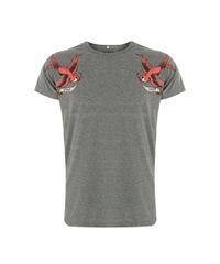 Camiseta--Andorinhas-Old-School--Botone-Longa-Led-s-Tattoo-Cinza-Mescla-8395175-Cinza_Mescla_5
