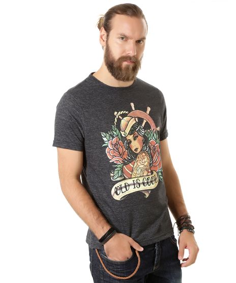 Camiseta--Pin-Up--Led-s-Tattoo-Cinza-Mescla-Escuro-8395142-Cinza_Mescla_Escuro_1