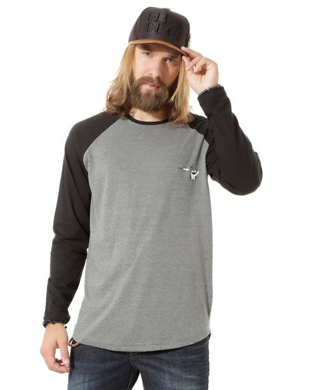 Camiseta--Caveira--Longa-Led-s-Tattoo-Chumbo-8395089-Chumbo_1