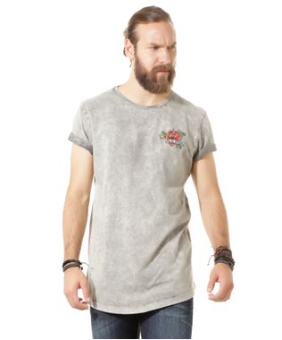 Camiseta--Rosa-Old-School--Longa-Led-s-Tattoo-Cinza-Mescla-8395135-Cinza_Mescla_1