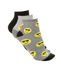 Kit-de-3-Pares-de-Meia--Emoji--Multicor-8395027-Multicor_1