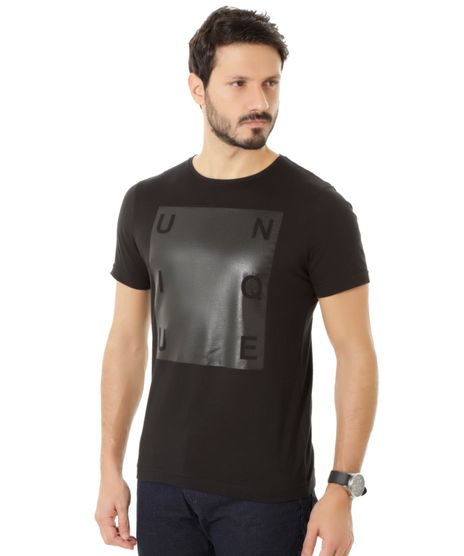 Camiseta--Unique--Preta-8373537-Preto_1