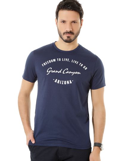 Camiseta--Freedom-To-Live-Live-To-Go--Azul-Marinho-8358411-Azul_Marinho_1