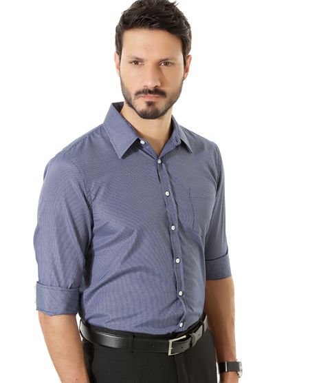 Camisa-Social-Comfort-Xadrez-Azul-Marinho-8358440-Azul_Marinho_1