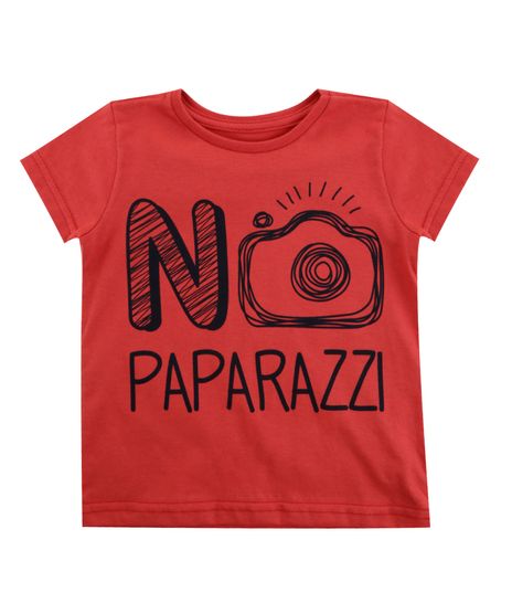 Camiseta--No-Paparazzi--Vermelha-8376635-Vermelho_1