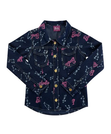 Camisa-Jeans-Estampada-Barbie-Azul-Escuro-8325162-Azul_Escuro_1