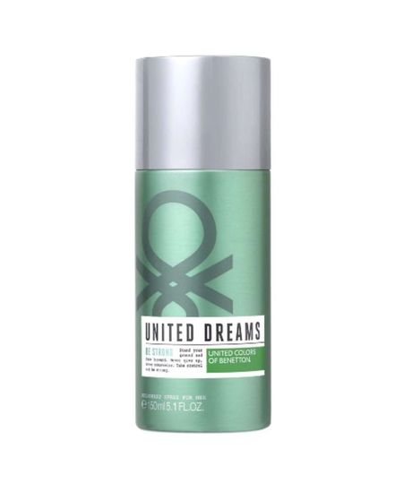 Desodorante Spray Benetton United Dreams Be Strong 150ml Menor preço em Desodorante Spray Benetton United Dreams Be Strong 150ml