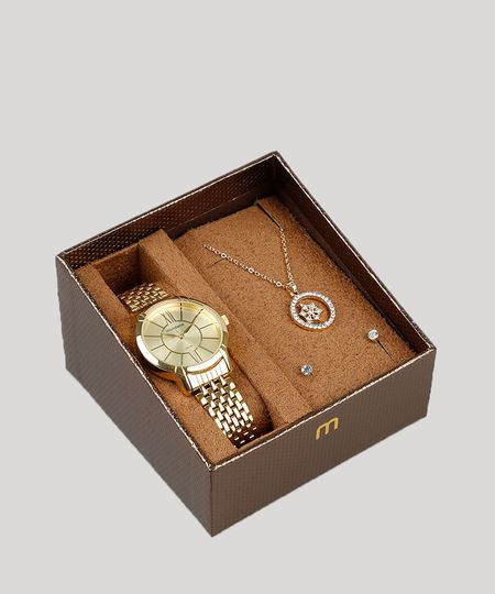 Kit-de-Relogio-Analogico-Mondaine-Feminino---Brinco---Colar---53615LPMVDE1KA-Dourado-9398423-Dourado_1 Kit-de-Relogio-Analogico-Mondaine-Feminino---Brinco---Colar---53615LPMVDE1KA-Dourado-9398423-Dourado_1