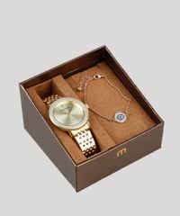 Kit-de-Relogio-Analogico-Mondaine-Feminino---Pulseira---53656LPMVDE1KA-Dourado-9398396-Dourado_1