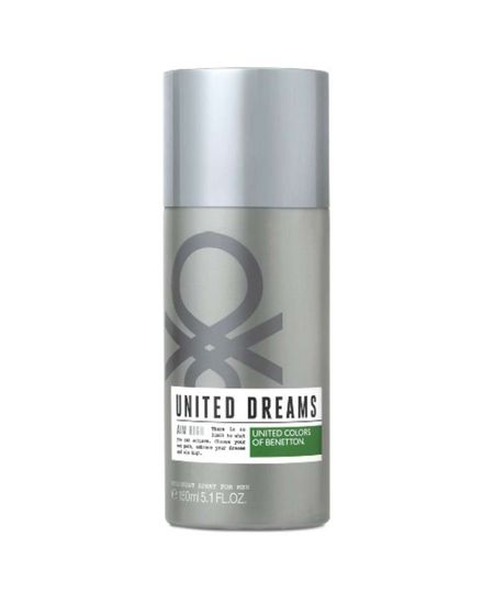 Desodorante Spray Benetton United Dreams Aim High 150ml Menor preço em Desodorante Spray Benetton United Dreams Aim High 150ml