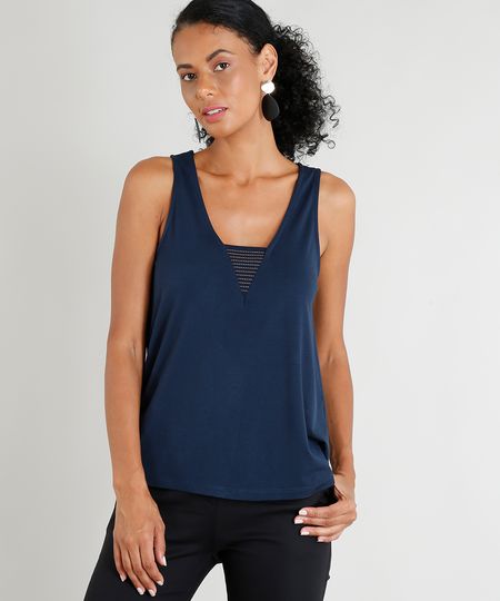 Regata-Feminina-Decote-V-com-Pesponto-Azul-Marinho-9389948-Azul_Marinho_1