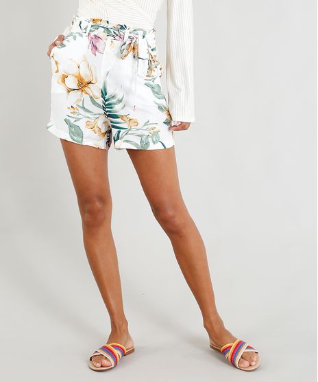 Short-Clochard-Feminino-Estampado-Floral-com-Bolsos-Off-White-9416089-Off_White_1
