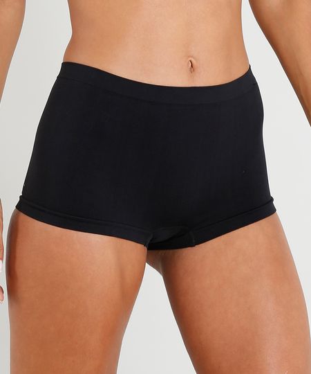 Calcinha-Boyshort-Sem-Costura-Preta-9265438-Preto_1 Calcinha-Boyshort-Sem-Costura-Preta-9265438-Preto_1
