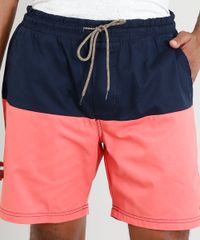 Short-Masculino-Bicolor-com-Cordao-Coral-9386392-Coral_4