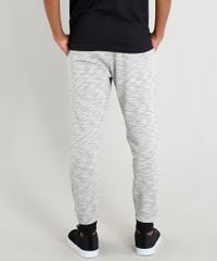 Calca-Masculina-Jogger-em-Moletom-com-Bolsos-Cinza-Mescla-9297449-Cinza_Mescla_2