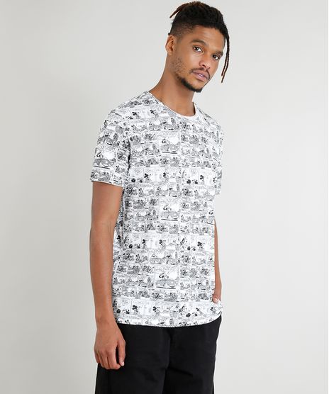 Camiseta-Masculina-Mickey-Mouse-Estampada-de-Quadrinhos-Manga-Curta-Branca-9379562-Branco_1