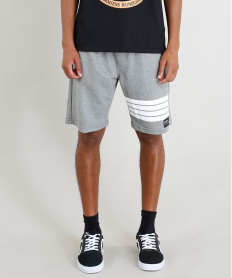 Bermuda-Masculina-em-Moletom-com-Cos-Contrastante-Cinza-Mescla-9398918-Cinza_Mescla_1