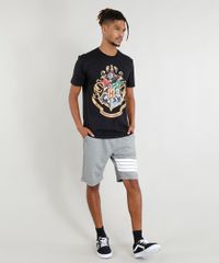 Bermuda-Masculina-em-Moletom-com-Cos-Contrastante-Cinza-Mescla-9398918-Cinza_Mescla_3