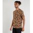 Camiseta-Masculina-Estampada-de-Penas-Manga-Curta-Gola-Careca-Caramelo-9409238-Caramelo_1