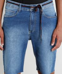 Bermuda-Jeans-Masculina-com-Cadarco-Azul-Escuro-9402530-Azul_Escuro_4