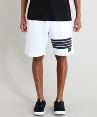 Bermuda-Masculina-em-Moletom-com-Cos-Contrastante-Branca-9398919-Branco_1
