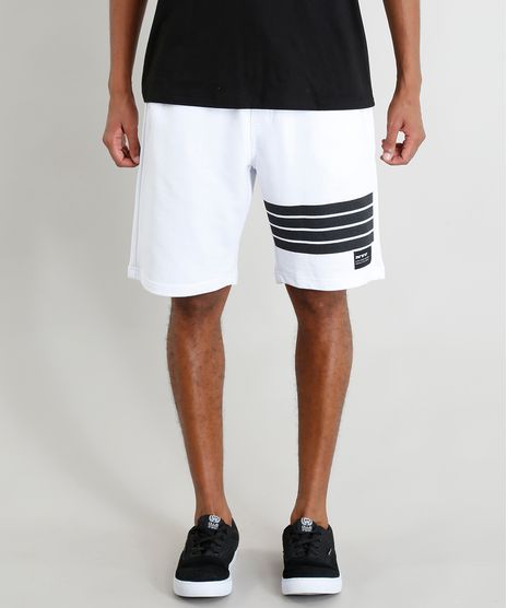 Bermuda-Masculina-em-Moletom-com-Cos-Contrastante-Branca-9398919-Branco_1