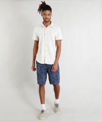 Bermuda-de-Sarja-Masculina-Estampada-Floral-Azul-Marinho-9403082-Azul_Marinho_3