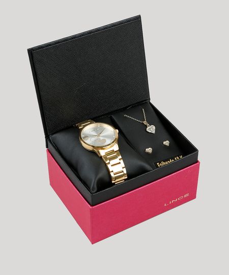 Kit-de-Relogio-Analogico-Lince-Feminino---Brinco---Colar---LRGH078L-KV26S1KX-Dourado-9401234-Dourado_1 Kit-de-Relogio-Analogico-Lince-Feminino---Brinco---Colar---LRGH078L-KV26S1KX-Dourado-9401234-Dourado_1