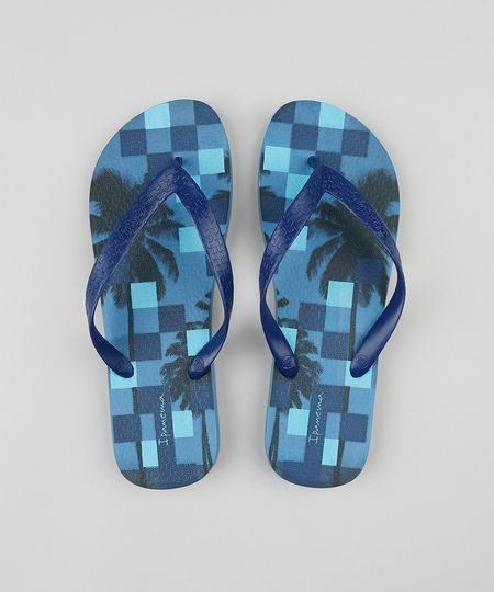 Chinelo-Masculino-Ipanema-Quadriculado-Azul-9448064-Azul_1
