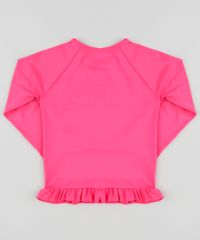 Blusa-de-Praia-Infantil-Minnie-Manga-Longa-com-Protecao-UV50--Pink-9384612-Pink_2