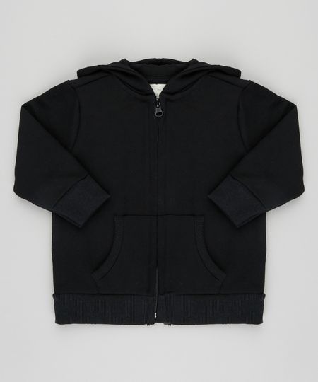 Blusao-Infantil-Basico-em-Moletom-com-Capuz-Preto-9303822-Preto_1