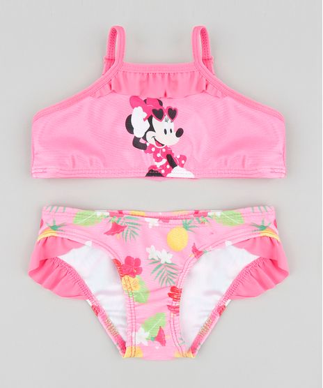 Biquini-Infantil-Minnie-com-Protecao-UV50--Pink-9384610-Pink_1