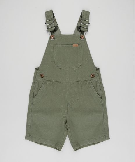 Jardineira-Color-Infantil-com-Bolsos-Verde-Militar-9396327-Verde_Militar_1