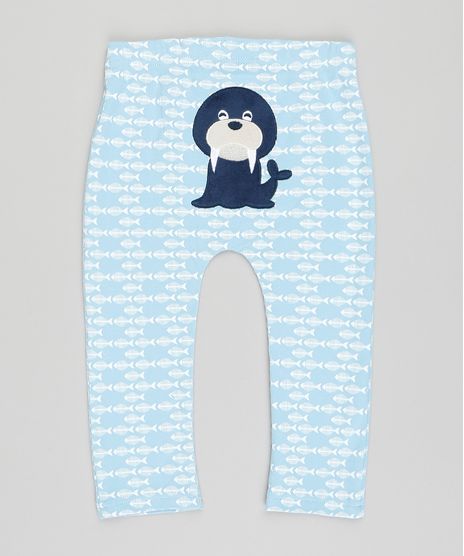 Calca-Infantil-Morsa-Estampada-Azul-Claro-9188431-Azul_Claro_1