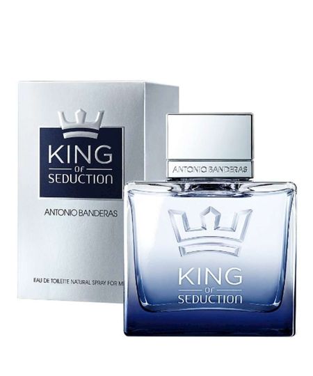 Perfume Antonio Banderas King Of Seduction Masculino Eau de Toilette 100ml Menor preço em Perfume Antonio Banderas King Of Seduction Masculino Eau de Toilette 100ml