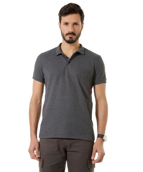 Polo-em-Piquet-com-Bolso-Cinza-Mescla-Escuro-8358390-Cinza_Mescla_Escuro_1